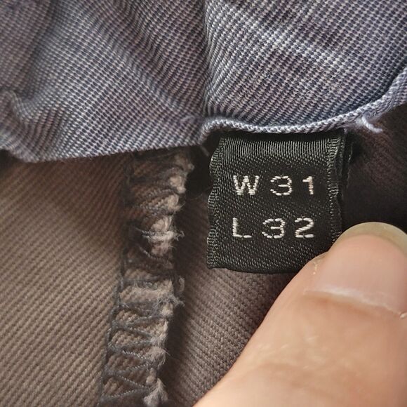 J. Crew Bowery 100% Cotton Men's Gray Chinos Slack Pants 31W x 32L - Picture 6 of 12